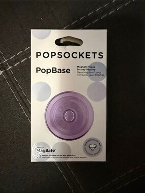 PopSockets PopBase MagSafe Phone Mount Base - Purple